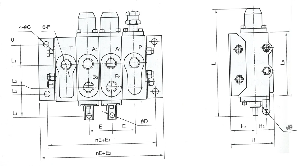 Flow Control Valve Hydraulic Zda1-F15L-T/Ooooo